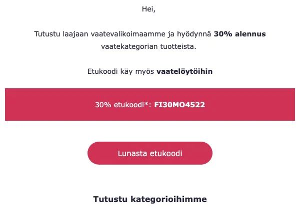 Babymarkt Alennuskoodi