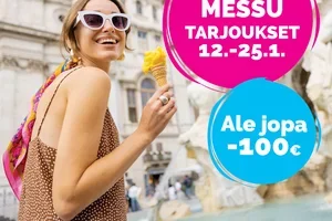 🤩🎉 Matkamessutärpit! - Vie parhaat päältä!