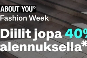 Enää tänään: Jopa 40% alennus