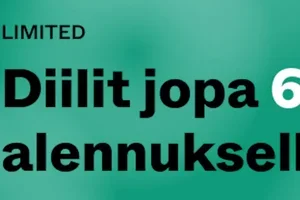 Limited: Diilit jopa 60% alennuksella