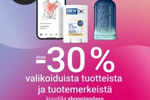 Jopa 33 % alennusta kauneusostoksistasi 🛍️
