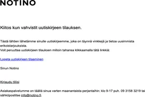 Kauneusviestimme jo odottavat tavoitettavansa postilaatikkoosi.