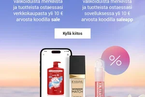 Nappaa jopa 40 % alennusta Notino-sovelluksessa!