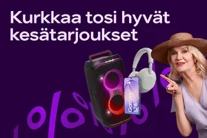Säästä jopa -50 % kesän suosikeista