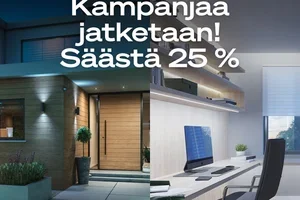 Hyviä uutisia! 25 % alennus jatkuu