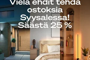 Loistetta kotiin hetkessä!