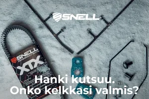 Oletko valmis syvään lumeen? Snell pitää sinusta huolta!