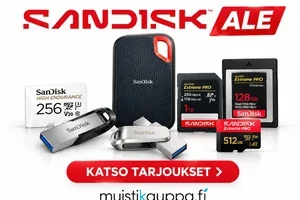 SanDisk-ALE – muisteja tarjoushintaan 💾