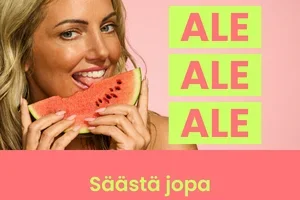 Alennus jopa 60% + lisäale 10% 🤩