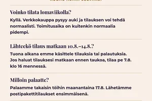 💜 Täyden kympin uutuuksia - tilaa nyt ja vältä toimitusviive
