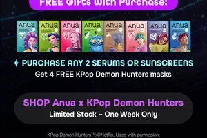 🚨 Anua x KPop Demon Hunters Week – Up to 60% OFF!