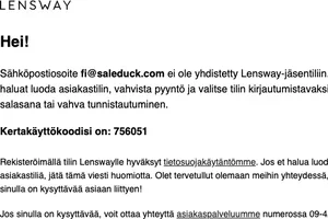 Aktivoi Omat sivut-tili