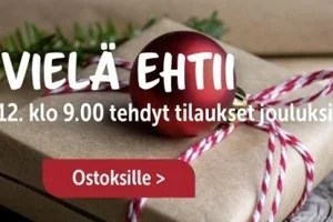 Tilaa Kokkiman.comista joulun parhaat ruoanlaittolahjat perjantaihin mennessä
