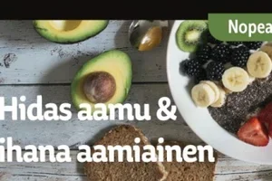 Loihdi lokoisaan kesäaamuun viiden tähden aamiainen
