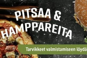Syyskuussa valmistetaan sadon kasvispizzoja ja smäshättyjä burgereita
