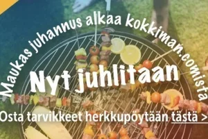 Juhannuksen parhaat grillausvälineet ja -lahjat. Modon makusiirapit kesädrinkkeihin tarjouksessa.