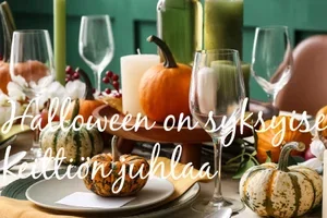 Hyytävän herkullinen Halloween. Nyt saa ruoka olla luvalla karmivaa.