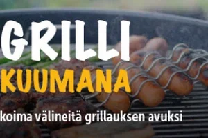 Grillikauteen varustelu on taas alkanut. Poimi nyt parhaat apuvälineet päältä