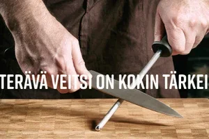 Pidä keittiöveitsesi terävinä – hanki näppärä ja edullinen veitsenteroitin.