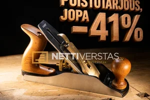 Poistotarjous - Myymme Huippulaadukkaat Luban käsihöylät varastotyhjennyksenä!