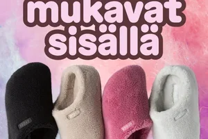 Mukavimmat tohvelit. Ihanimmat sävyt.