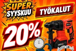 Super Syyskuu: Jopa 20 % alennusta! 🔥