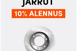 10% alennus KAIKISTA jarruosista!