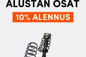 10% alennusta KAIKISTA alustanosista