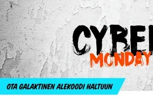 Cyber Mondayn Astraalinen Etuvitonen. Ka-shing!