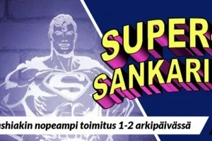 Me ollaan supersankareita elämän. Myös jouluna.