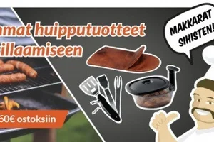 Sesam! Suomi aukeaa ja grillit kuumenee.