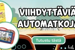Automatkan aikakone. Perillä ennen kuin huomaattekaan.