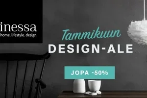 Tammikuun Design-ale alkoi. Sisustustuotteita jopa -50%