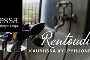 Puhtautta, keveyttä ja tyyliä kylpyhuoneeseen 10 euron lisäedulla