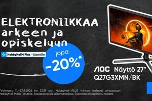 Nyt on luvassa elektroniikkaa! 💻 