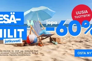 Uusia tuotteita jopa -60 %* + jotain hyödyllistä 💡 