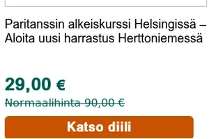 🔥 RUSH 15,90 € / Renkaiden vaihto 20 € / +20 % etu!