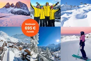 Edullinen hiihtomatka tammikuussa alk. 695 €/hlö! 🎿✨