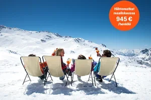 Kauniita kevätlaskuja maaliskuussa alk. 945 €/hlö ☀️🍹⛷️