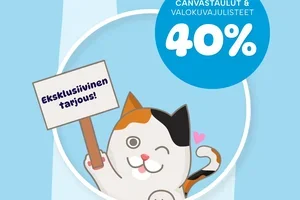 Juuri nyt! 40% Canvastaulut & Valokuvajulisteet 🍁