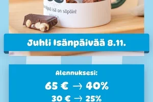 Tee isänpäivästä erityinen 💙