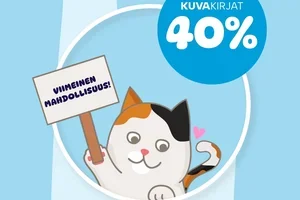 4 päivää jäljellä! 40% kuvakirjoista 🩷