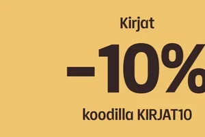 Kirjat −10 % koodilla KIRJAT10
