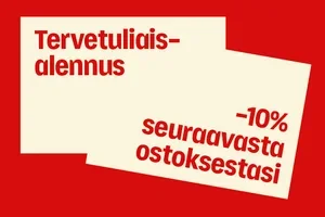 Muista hyödyntää alennuskoodisi!