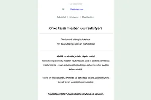 Onko tämä miesten uusi Satisfyer? Tutustu Xtensityyn