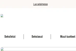 Psst... meillä on sinulle jotain liukasta!