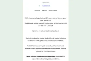 Kassit heiluen kesään - kesän hauskin tuliainen on täällä!