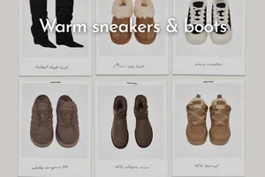 Tennarit & bootsit viileämpiin päiviin