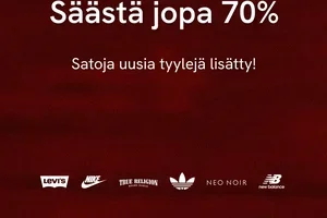 Satoja uusia tyylejä alennuksessa!