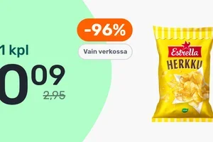 Estrella Herkku sipsit -96% 🤩